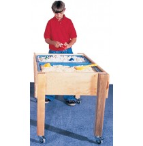 Deluxe School Age Double Sensory Table, 30''h (Preschool shown)