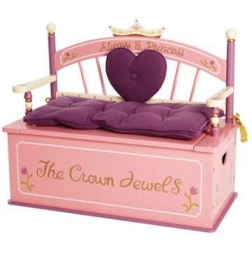 Princess Bench Seat w/ Storage - princess-toy-bench-360x365.jpg