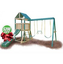 KidWise Congo Safari Swing Set