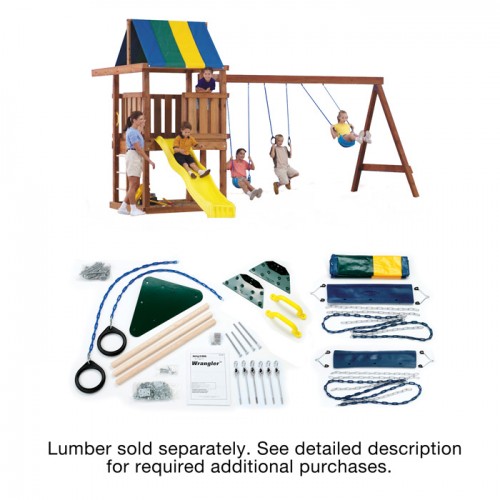 Swing-N-Slide Wrangler NE 5056 Project 825 Swing Set Kit