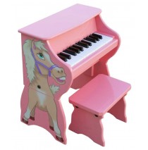 Schoenhut Piano Pals Horse Piano with Bench