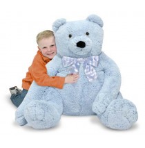 Jumbo Teddy Bear Blue