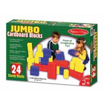Jumbo Cardboard Blocks 24 piece set Melissa & Doug