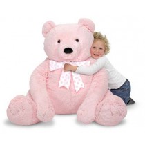 Jumbo Teddy Bear Pink