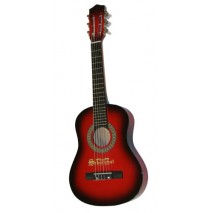 Schoenhut Kids Acoustic 30 inch Guitar in Red and Black