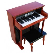 Schoenhut Traditional Spinet Toy Piano 25 Key Mahogany & Black
